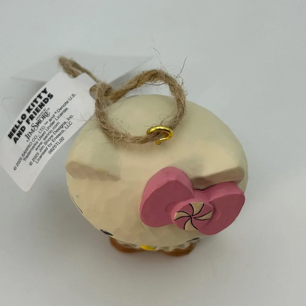 Jim Shore Hello Kitty Gingerbread‎ Christmas Ornament 2025 Decorative Item